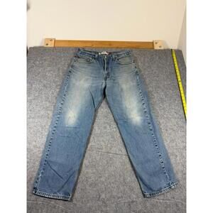 Levis Jeans 550 Mens 32x28 Relaxed Fit Straight Leg Red Tab
